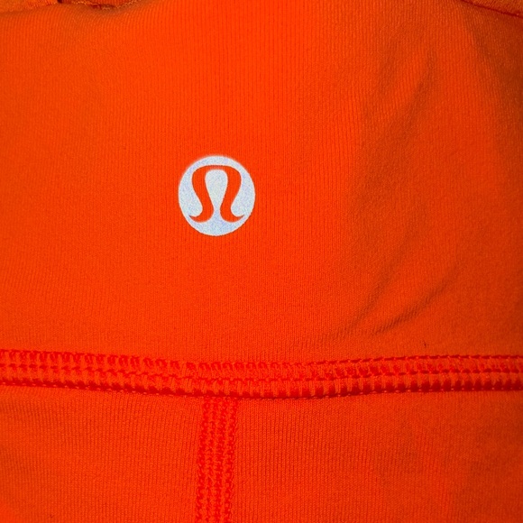 Lululemon Athletica Vibrant Orange Halter Tank Top - Picture 6 of 6